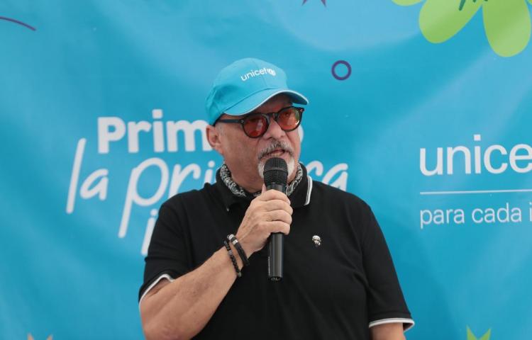 Omar Alfanno, primer embajador de la Unicef en Panamá 