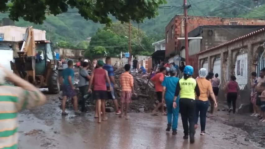 Reportan cuatro muertos por intensas lluvias en Anzoátegui