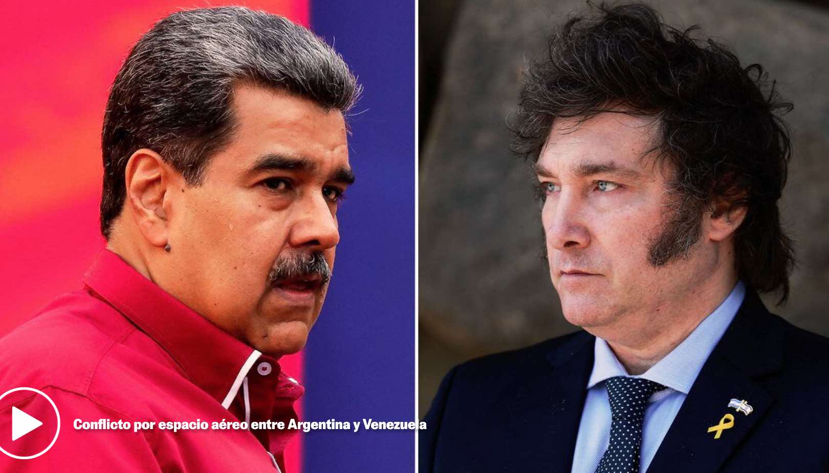 Venezuela bloquea espacio a?reo a Argentina